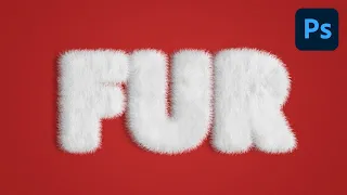 Create a Fur Action Text Effect in Photoshop