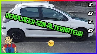 🛠 Remplacer 🛠 son alternateur 😲 206  Peugeot 🚗1.4 hdi