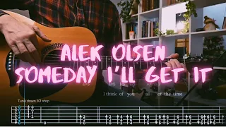 someday i’ll get it Alek Olsen Сover / Guitar Tab / Lesson / Tutorial