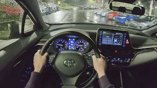 2021 Toyota C-HR Nightshade Edition - POV Night Drive (Binaural Audio)