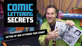 How to Set Up and Letter a Comic Book Page!