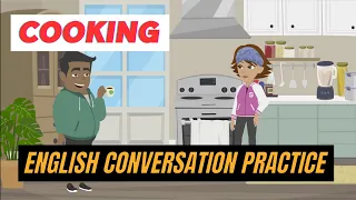 Cooking Basic English Conversation (Beginner) English Speaking Practice | Learn English