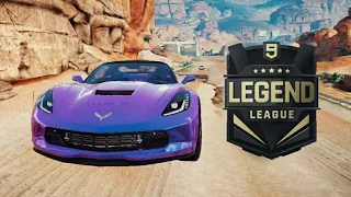 Reach Legend League Using Chevrolet Corvette Grand Sport | Classic Multiplayer | Asphalt 9 Legends