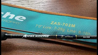 ЛУЧШИЙ СПИННИНГ! Новенький Zetrix Avalanch ZAS-702M 7-28G  к новому сезону. Unboxing