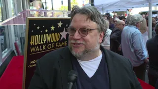 Scary Stories To Tell In The Dark Guillermo del Toro  Walk of Fame Soundbites || #SocialNews.XYZ