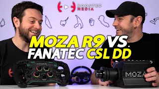 Moza R9 VS. Fanatec CSL DD - REVIEW PT.3