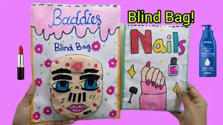 [💸💸Paper Diy💸💸]Roblox Baddie Skincare &Makeup Blind Bag!#shorts#asmr #papercraft #blindbag #tutorial