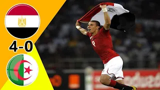 Egypt vs Algeria 4-0 Africa Cup of Nations semi-final 2010 Arab Summit High quality 1080P