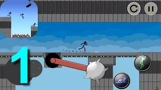 Stickman Parkour Ultimate Walkthrough Part 1 / Android Gameplay HD