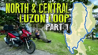 Solo motocamping to the HIGHEST WATERFALL in Isabela | Tuguegarao to Dingalan via Dinapigue