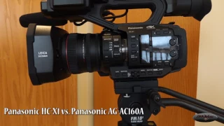 Panasonic HC-X1 vs.  Panasonic AG-AC160A