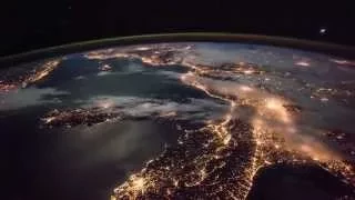 ISS Timelapse - Venus above Mediterranean (28 Marzo 2015)