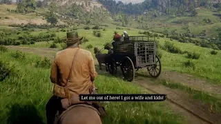 I Saved the Innocent NPC and then He Beats the Lawmen - Red Dead Redemption 2