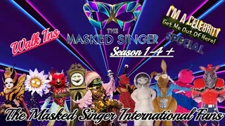 The Masked Singer UK - Walk Ins - Season 1-4 + I'm a Celebrity Special