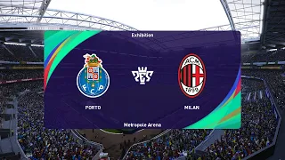 FC Porto U19 vs AC Milan U19 (19/04/2024) Semi-final UEFA Youth League Extra Time PES 2021