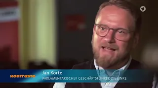 Jan Korte am 9. Mai 2019 in ARD Kontraste