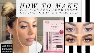 Kiss Lash extensions Kit Review// Worth it?