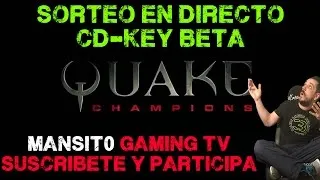 SORTEO  CD-KEY QUAKE CHAMPIONS /// Mansit0 Gaming TV // Playerunknow´s Battleground Gameplay español