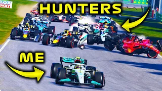 These Hunters Tried To Stop Me Finishing The Race In F1 22