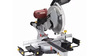 Chicago Electric/Harbor Freight 12" Sliding Dual Bevel Miter Saw Review - Brian's Workshop