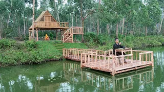 My house. With Your Own Hands. Construction of a complete lakeside wooden house (Part 2)