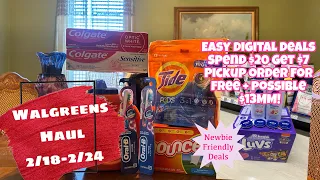 WALGREENS HAUL 2/18-2/24 | NEWBIE FRIENDLY DEALS | MM DEAL!