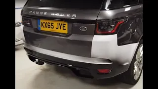How to fit SVR rear bumper conversion to Range Rover Sport L494