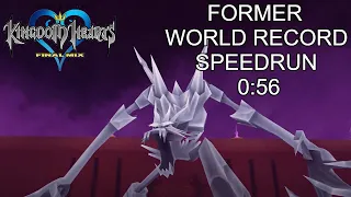 KH FM [Proud Mode] Ice Titan Speedrun 0:56 [FORMER WORLD RECORD]