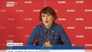 Die Linke zu aktuellen Themen: Pressekonferenz mit Katja Kipping am 10.10.2016