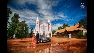 A STUNNING CHRISTIAN WEDDING HIGHLIGHTS OF JITHIN & RENJU BY CHANDRA STUDIO