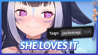 Lily unlocked a new tag