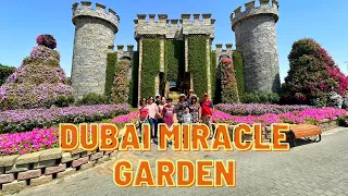 DUBAI MIRACLE GARDEN 2022 WALKING TOUR [4K] | PLACES TO VISIT IN DUBAI | O.D. WOW