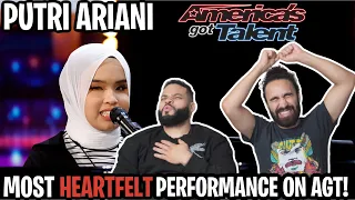 Putri Ariani Receives the GOLDEN BUZZER | AGT 2023 AUDITIONS | REACTION