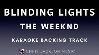 The Weeknd - Blinding Lights (Karaoke / Backing Track)