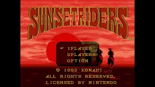 Sunset Riders. [SNES]. 1CC. HARD. Playthrough. 60Fps.