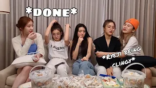 ITZY members vs Ryeji moments (crack)