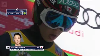 Ryoyu Kobayashi - Incredible Planica hill record 252 m - 24.3.2019