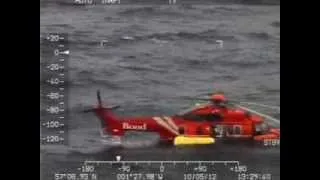 Helicopter Crash and Rescue on the North Sea