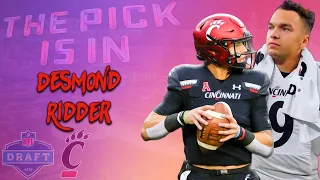 #1 UNDERRATED QB DESMOND RIDDER || 2022 NFL DRAFT || HIGHLIGHTS AND BREAKDOWN