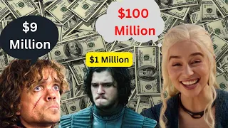 How Much Actors Got Paid || Game of Thrones