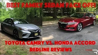 2018 Honda Accord Vs Toyota Camry – Redline: Comparison Test