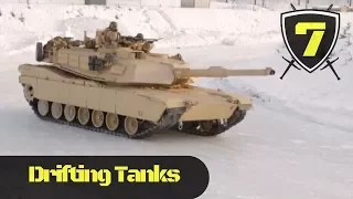 US Marine Corps - Learning to Drift Tanks in Norway