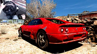 Rebuilding a Ferrari F355 | Forza Horizon 5 | Steering Wheel Gameplay (Logitech G920)