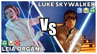ABSURD Leia Combo! | Star Wars Unlimited Gameplay