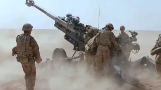 Awesome Video of US Marines Firing The Powerful M777 155mm Howitzer