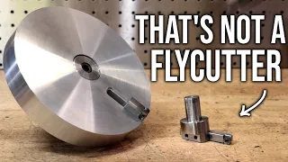 Making A BIG 200mm Fly Cutter For The Milling Machine