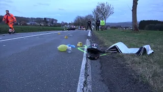 Tödlicher Unfall  - 2 Motorradfahrer auf Landstrasse verstorben - Gebhardshain L281