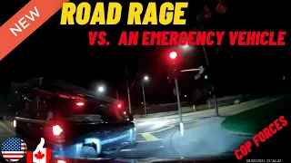 NEW Instant Karma USA & Canada Road Rage, Car Crashes, Semi Brake Check, Insurance scam 2021 #15