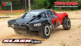 FOX Traxxas Slash VXL 2WD Short Course Truck | Unboxing & Fist Drive | Cars Trucks 4 Fun