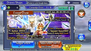 Dissidia Final Fantasy Opera Omina | Y'shtola & Onion Knight EX Weapon Pulls!!